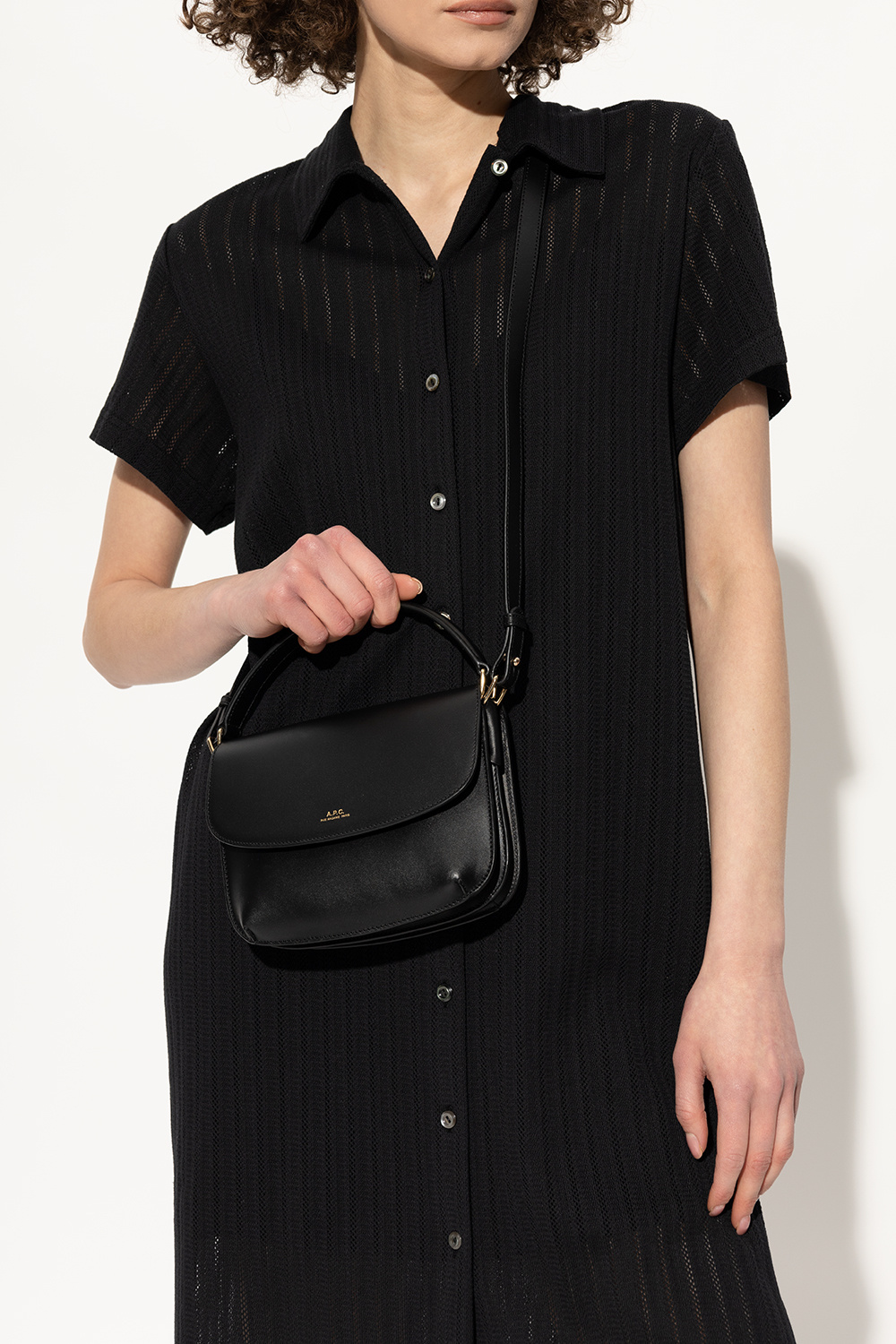 ショルダーバッグ・ポシェット A.P.C. Woman Shoulder bag Black PXBMWF61859 LZZ Fendi Way tote bag - SchaferandweinerShops GB - Black